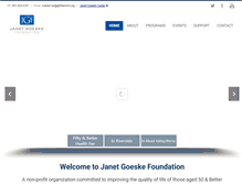 Tablet Screenshot of jgf4seniors.org